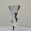 Ceramiczny kielich czarno-biały