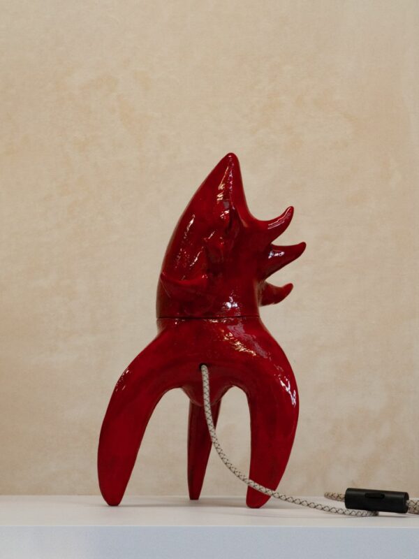 Ceramiczna artystyczna lampa stołowa