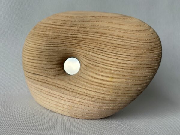 Artystyczne lustro z litego drewna lipowego