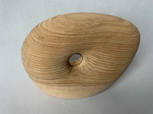 Artystyczne lustro z litego drewna lipowego