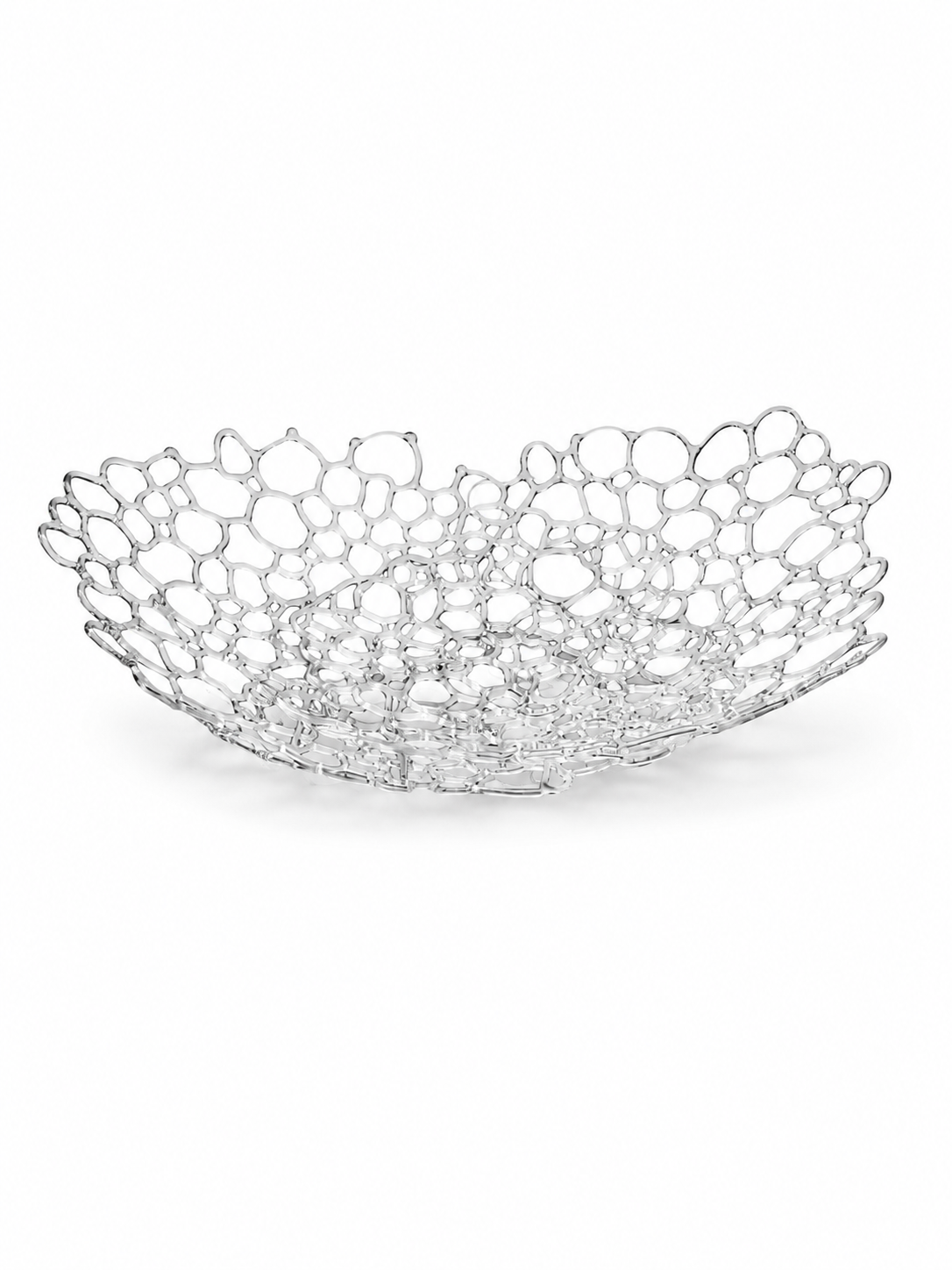 Glass Serving Dish "Dual Structure I" by Katarzyna Krej