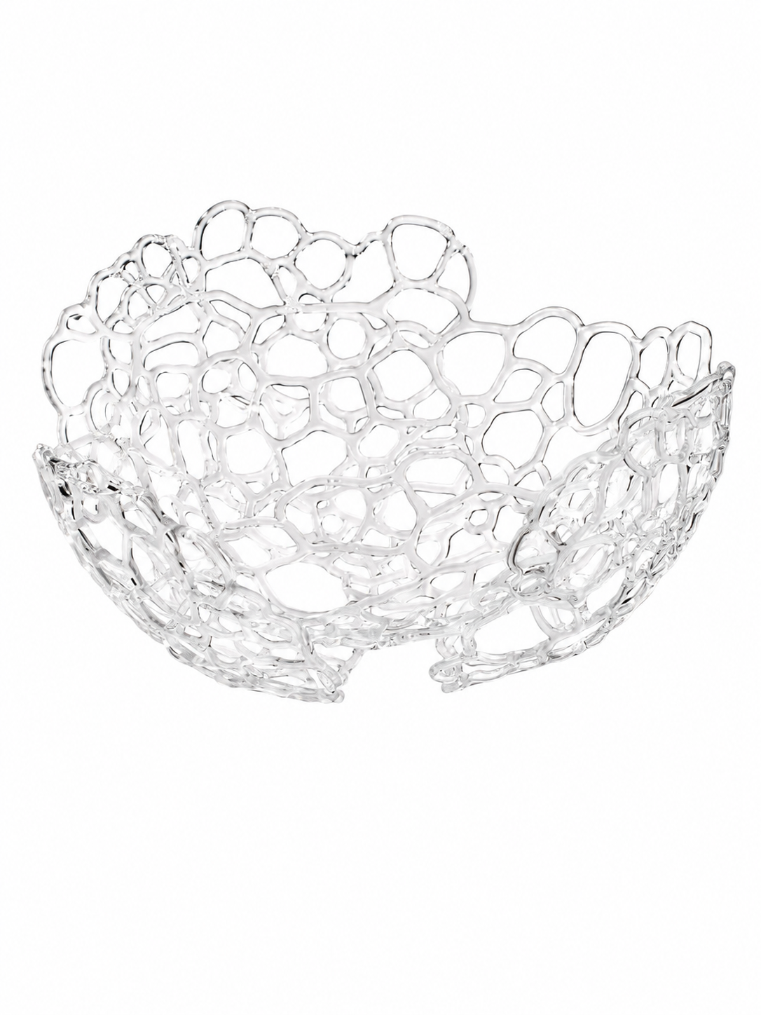Glass Serving Dish "Dual Structure II" by Katarzyna Krej